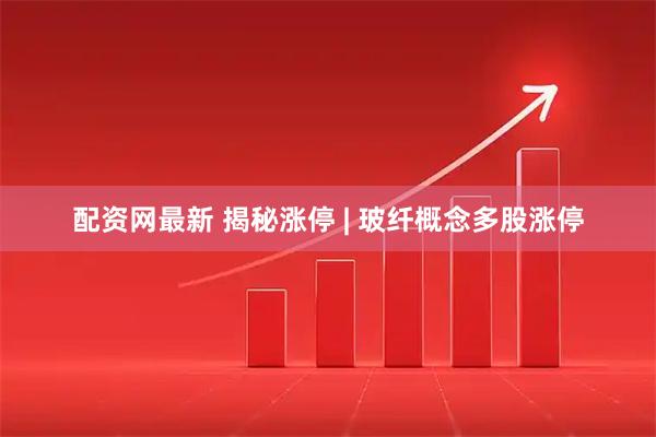 配资网最新 揭秘涨停 | 玻纤概念多股涨停